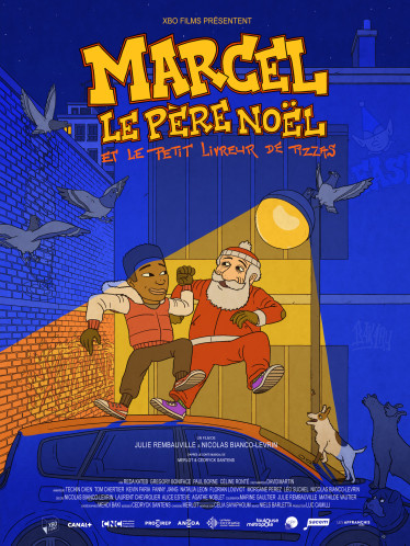 Marcel le Père Noël et le Petit Livreur de pizzas